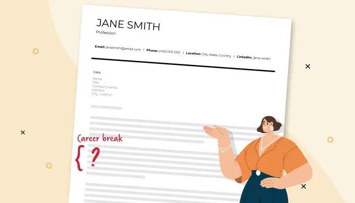 How To Explain A Career Break In Your Cover Letter   Cv Resumes Career Break 