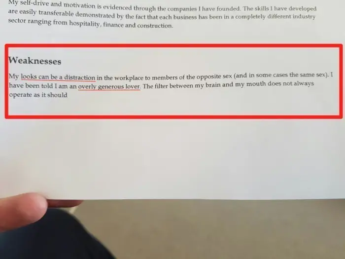 20 Of The Funniest Resumes And Cvs Youll Ever See 4799